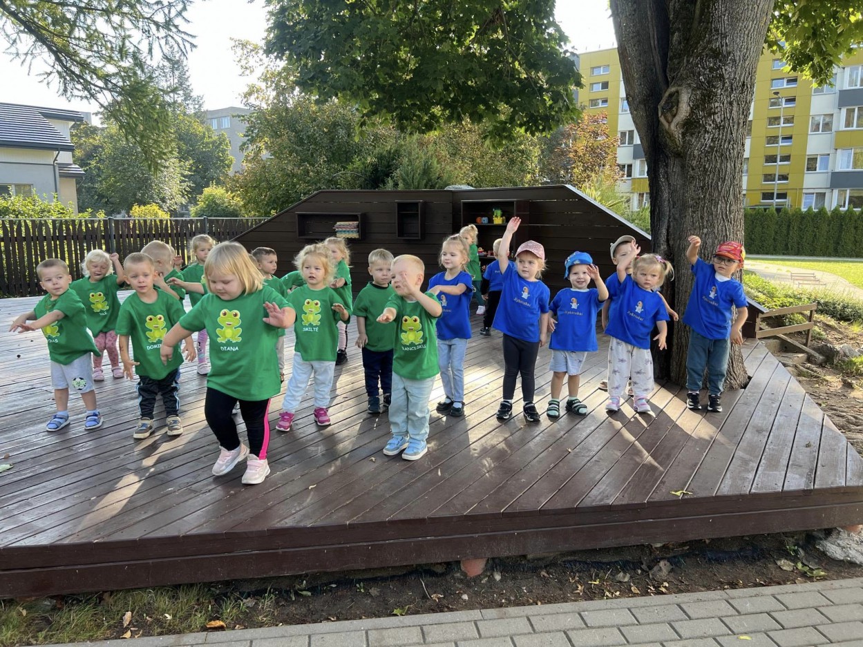 Judumo savaitė darželyje