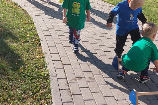 Judumo savaitė darželyje