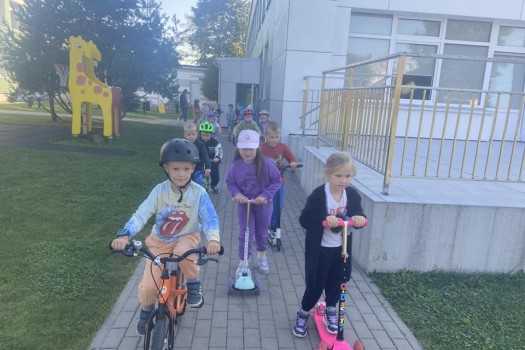 Judumo savaitė darželyje
