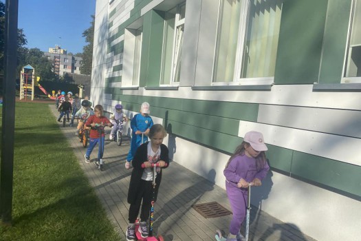 Judumo savaitė darželyje