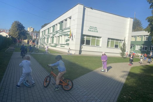 Judumo savaitė darželyje