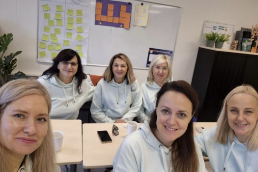 „Pakalnutės“ komanda dalyvavo stažuotėje Nyderlanduose