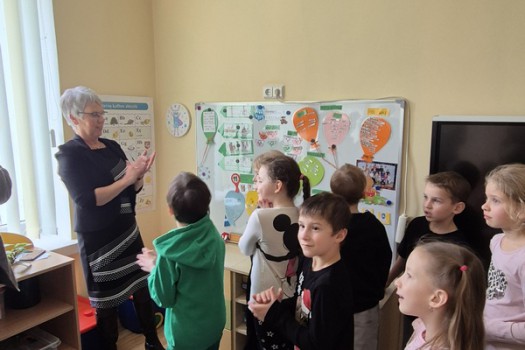 Darželyje lankėsi svečiai iš Nyderlandų karalystės